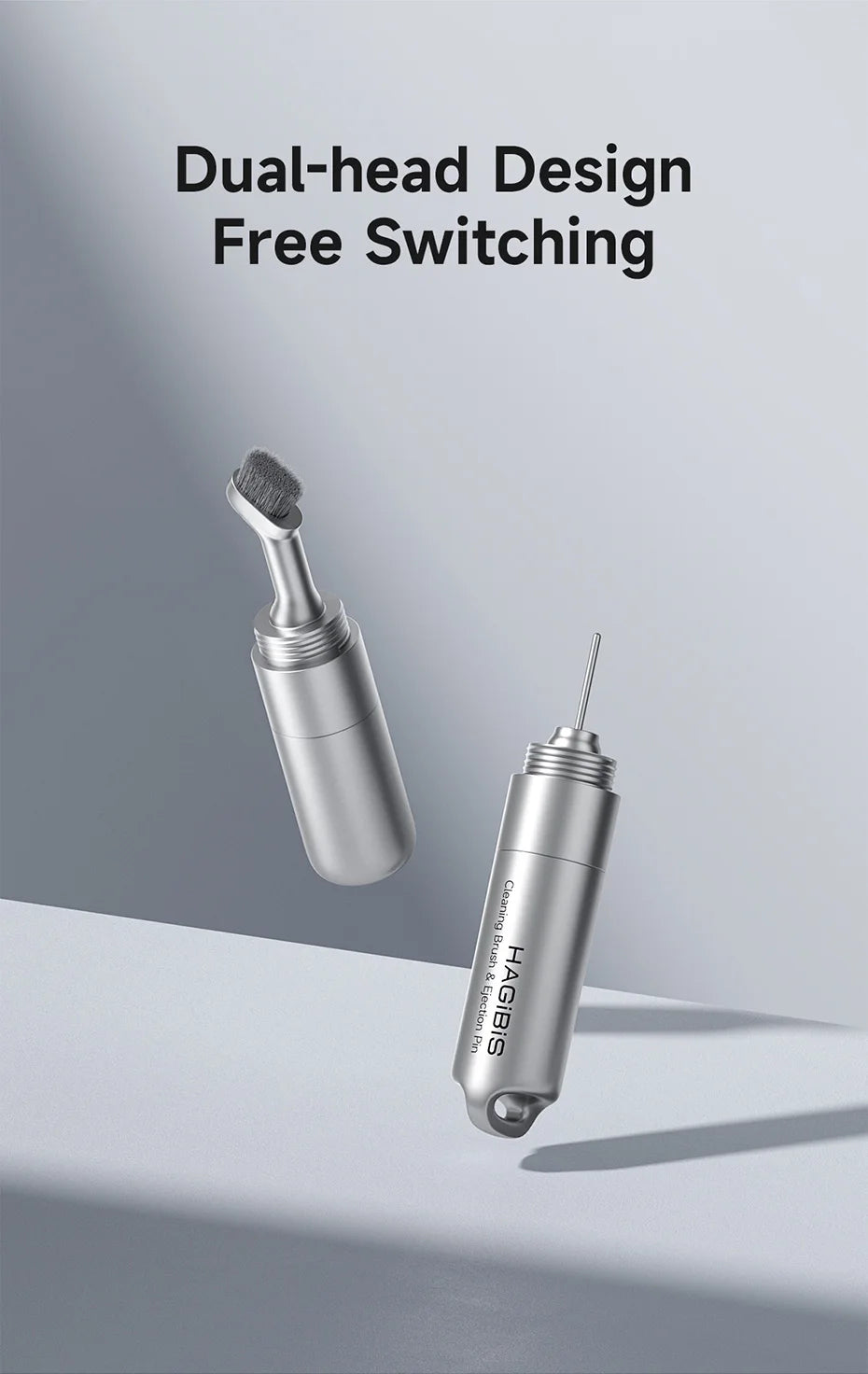 Two silver dual-head devices with 'HARRIS' branding on a gray background.