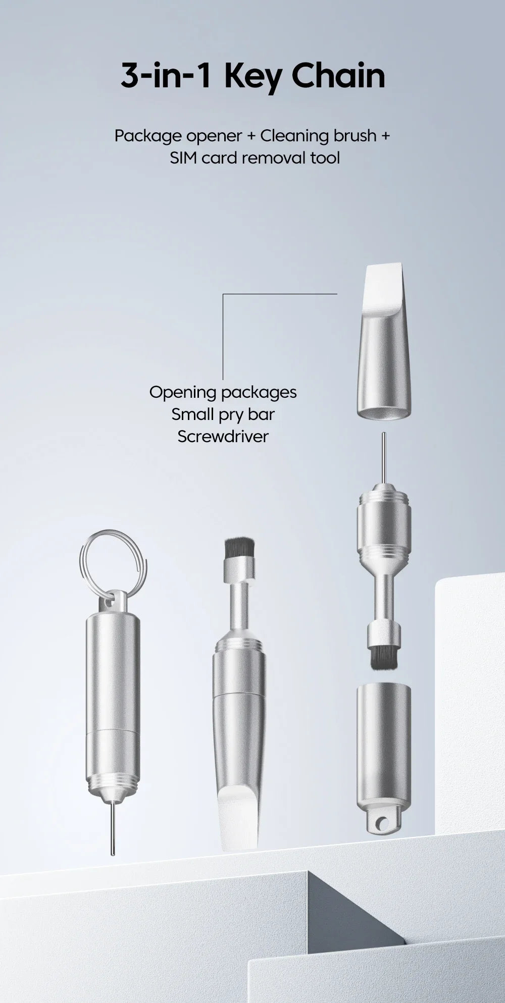 Outil de nettoyage C1 Tech et éjecteur de carte SIM Tactical Link — STEALTH-X