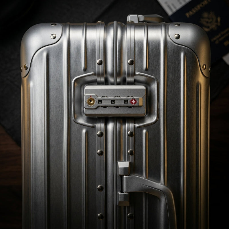 The 3-Second Pen Trick: Why Zipperless Aluminum Suitcases Are The New Security Standard