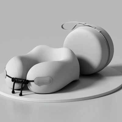 ERGONOMIC TRAVEL PILLOW - REINFORCED CERVICAL SUPPORT