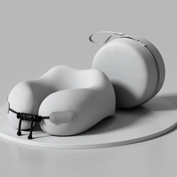 ERGONOMIC TRAVEL PILLOW - REINFORCED CERVICAL SUPPORT