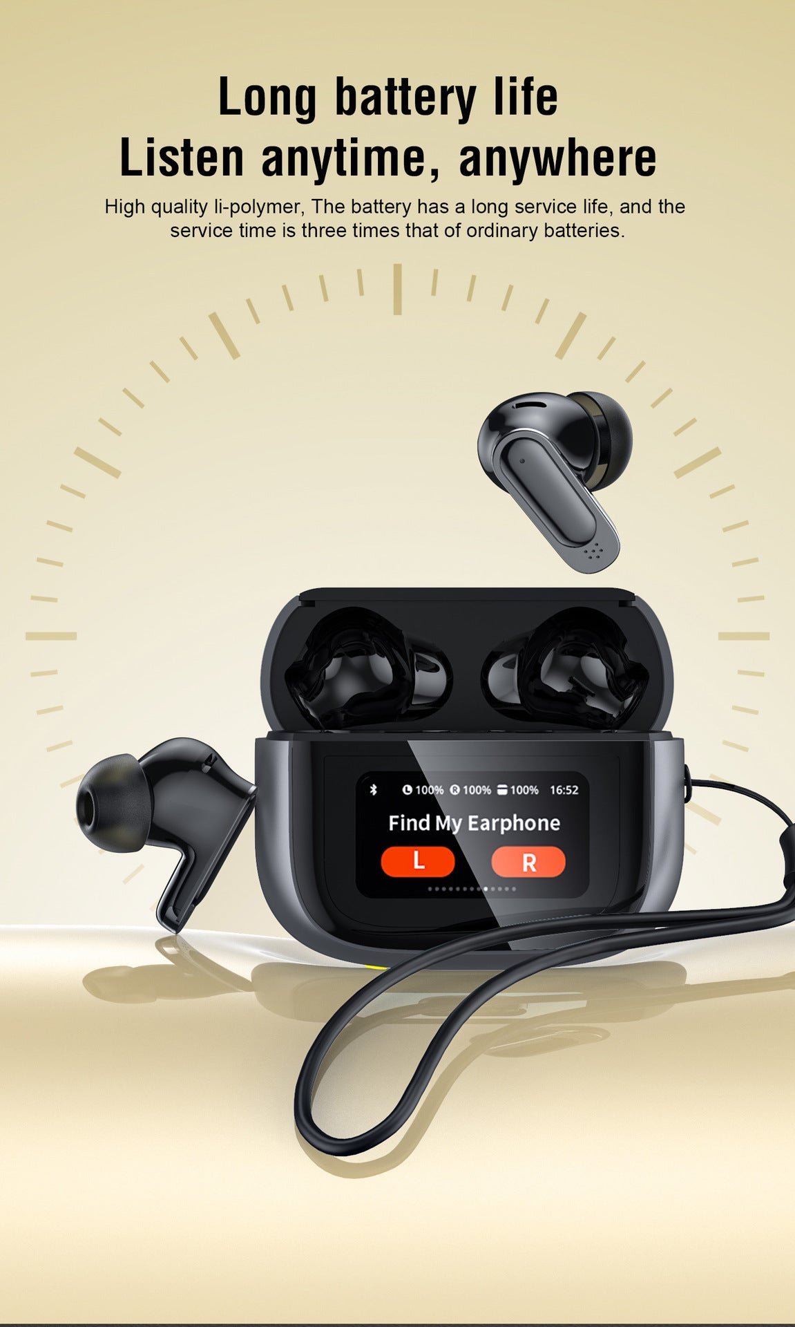 Smart Touch Wireless Earbuds – Mobility Edition