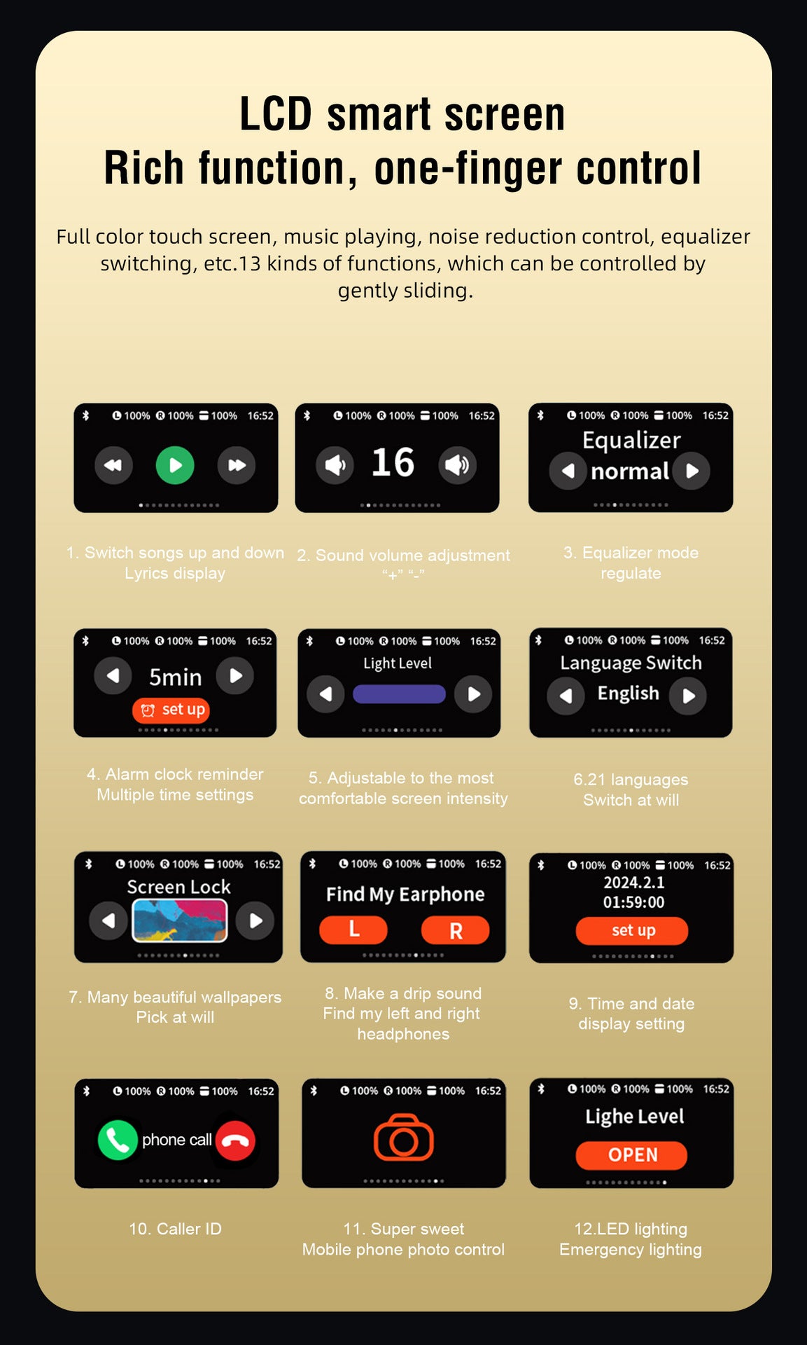 Smart Touch Wireless Earbuds – Mobility Edition