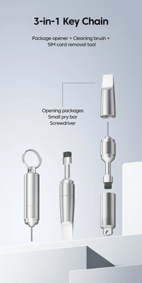 Outil de nettoyage C1 Tech et éjecteur de carte SIM Tactical Link — STEALTH-X