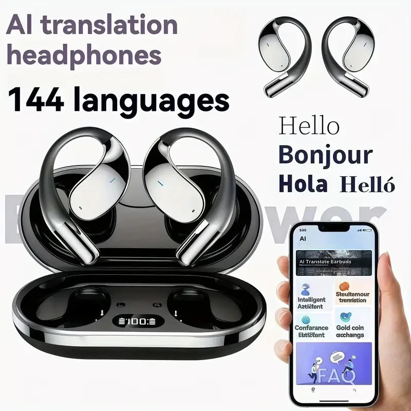 QUANTUM AI TRANSLATION EARBUDS — PRESTIGE SERIES